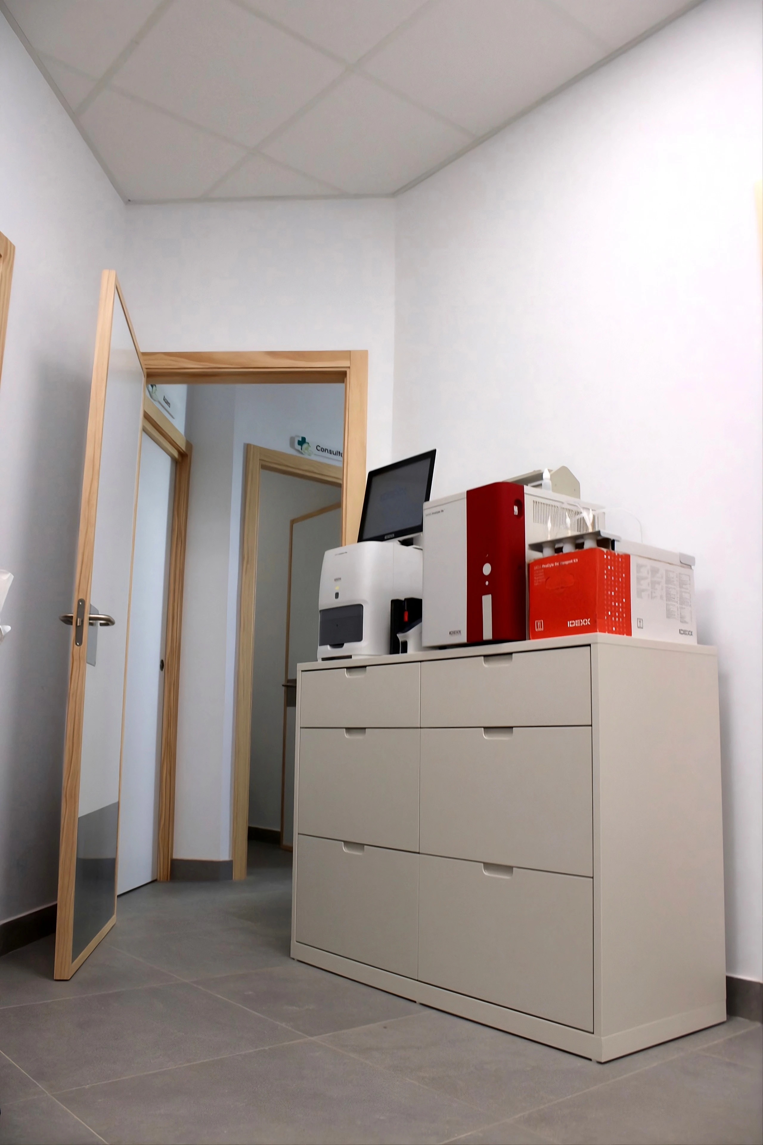 Laboratory with modern equipment