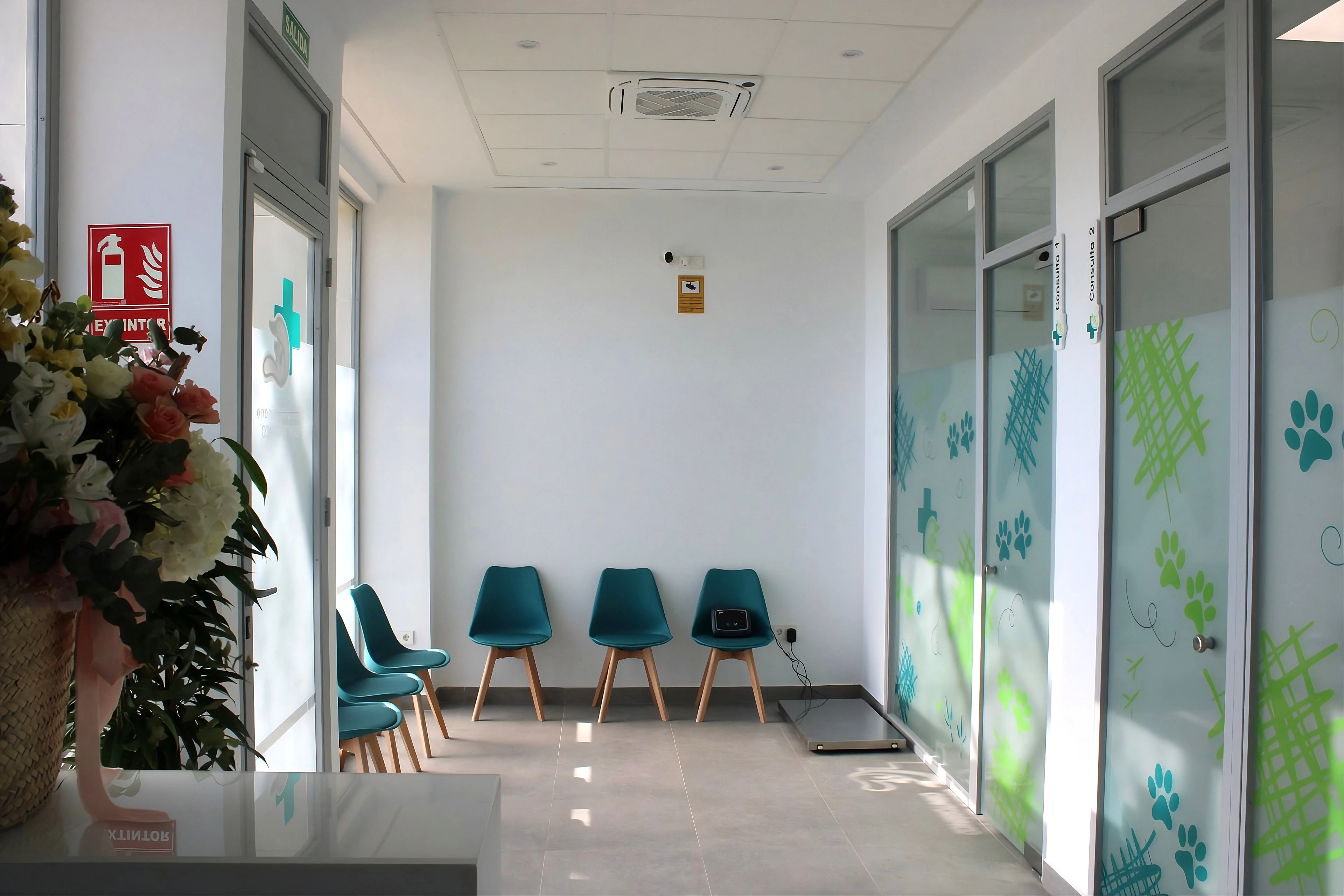 Clinic waiting room
